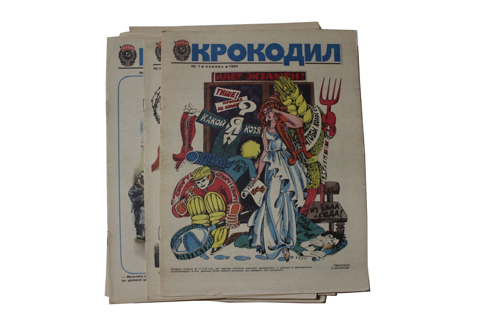 Журнал Крокодил. Годовой выпуск за 1984 год (номера с 1 по 36) — купить с  доставкой по выгодным ценам в интернет-магазине Книганика