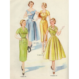 100 фасонов женского платья