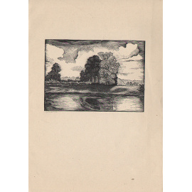 Л. Хижинский. 6 гравюр на дереве из серии "Пушкинские места". 1936, Россия