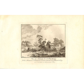Жан-Батист Лепренс. Виды Санкт-Петербурга. Гравюра. Франция, 1764 год