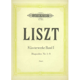 Liszt. Klavierwerke  Band I. Rhapsodien Nr.1-8 книга