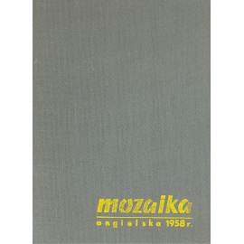 Журнал "Mozaika angielska". Полный комплект за 1958 год