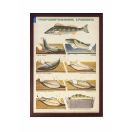 Горбоносов В.М. Плакат Фарширование судака