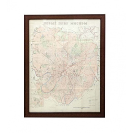 Новый план Москвы 1928 г.