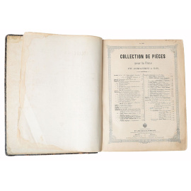 Сборник нот для игры на флейте и фортепиано (конволют)