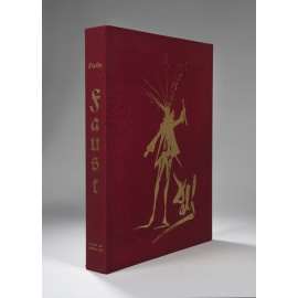 Фауст Faust (La Nuit Walpurgis). Иоганн Вольфганг фон Гёте. Книга с иллюстрациями Сальвадора Дали
