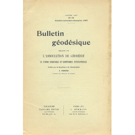 Bulletin geodesique. 1937, № 56