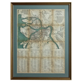 Новый план Санкт-Петербурга и окрестностей.