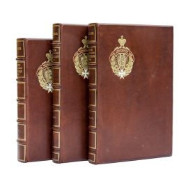 Зиссерман А. История 80-го пехотного кабардинского генерал-фельдмаршала князя Барятинского полка. 1726-1880. Полный комплект из 3-х томов, в футляре