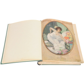 Сатирический журнал "Lustige Blaetter". Годовая подшивка из 52 номеров за 1912 год