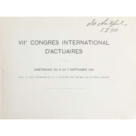 VII конгресс актуариев