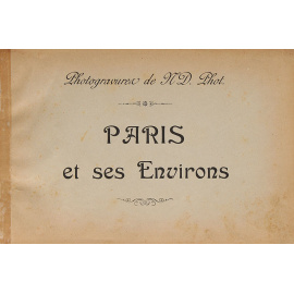 Париж и его окрестности. Альбом видов