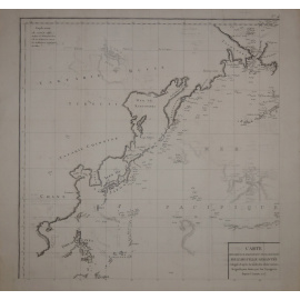 Карта Дальнего Востока России и восточного побережья Евразии Карта отклонений намагниченной иглы, составленная на основе магнетически