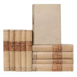 Сочинения В. Белинского в 12 томах (комплект из 10 книг)