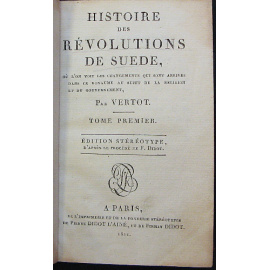 Верто Р. / Vertot История переворотов в Швеции и изменений, произошедших в этом королевстве в области религии и политики. В двух томах