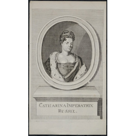 Екатерина I, Императрица Российская / Catharina Imperatrix Russie: Портрет