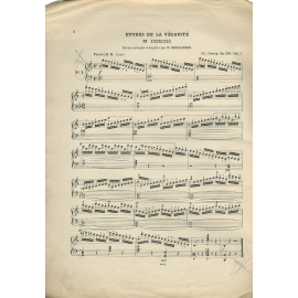 К. Черни. Этюды и упражнения для фортепиано. Школа беглости, или 40 упражнений для развития ровности пальцев