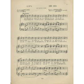 Рубинштейн. Азра. Для высокого голоса с фортепиано