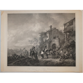 Кузница Филипса Вауэрман / Die Schmiede von Philipp Wouwermann.