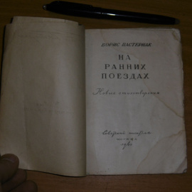 Пастернак Б.Л. На ранних поездах.