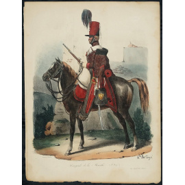 Гусар Мерта (2-й Гусарский полк) / Houzards de la Meurthe (2 Regiment).