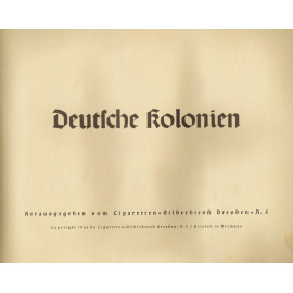 Немецкие колонии. Книга-альбом