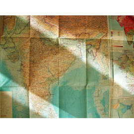 Индия. Пакистан. Цейлон. Непал. Карта