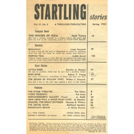Журнал фантастики "Startling Stories", весна 1954, США