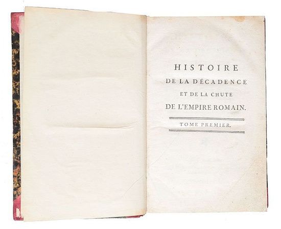 Histoire de la decadence et de la chute de l'Empire Romain (комплект из 18 книг)