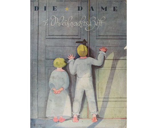 Журнал "Die Dame" №№ 5, 6 за 1927 год, №№ 8, 9, 11, 12, 13, 14, 15, 16 за 1928 год (конволют)