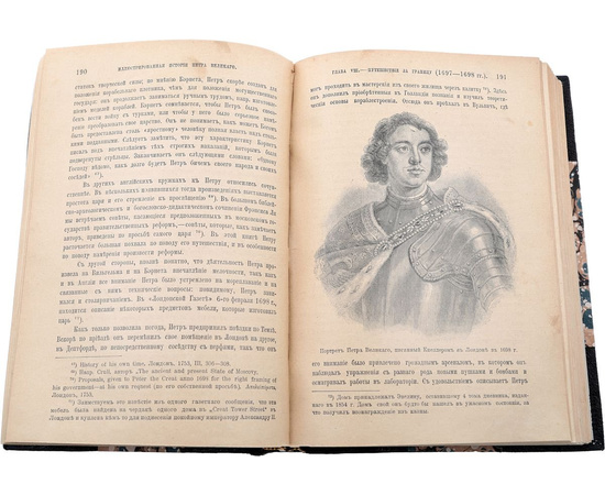 Иллюстрированная история Петра Великого. В 2 томах (в одной книге)