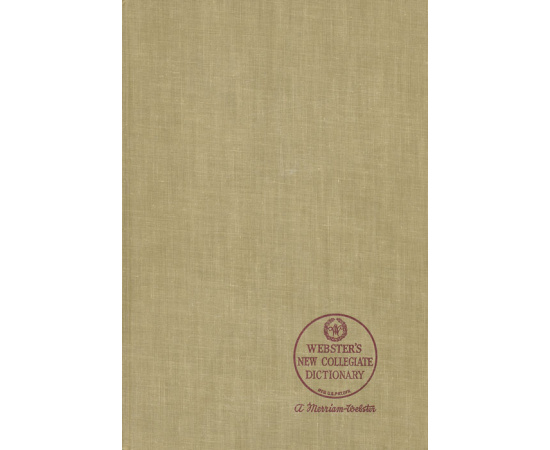 Webster's New Collegiate Dictionary книга