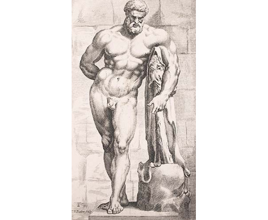 100 гравюр известных римских статуй