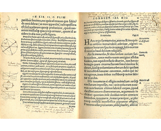 Плиний Старший. Всемирная история. Том 2. Издание 1543 года. Редкость