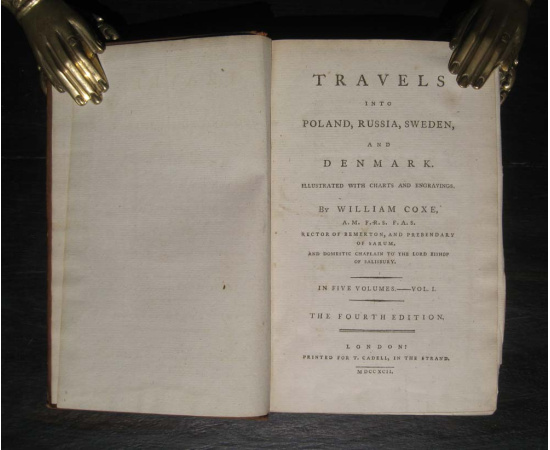 Путешествия по Польше, России, Швеции и Дании. В 5 томах (комплект)