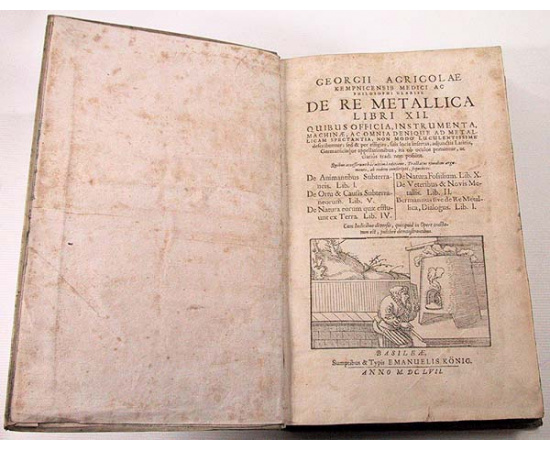 Georgii Agricolae. Kempnicensis Medici ac Philosophi Clariss de re Metallica. Libri XII книга