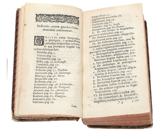 Gallia, sive de Francorum regis dominus et opibus commentarius