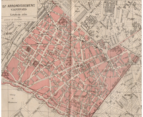 Plan de Paris par arrondissement. Bois de Boulogne. Metropolitain книга