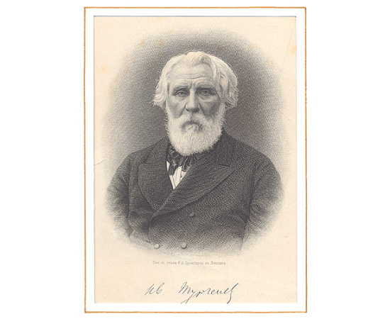 Комплект "Портреты русских писателей" из 28 гравюр и литографий (Россия, XIX век)