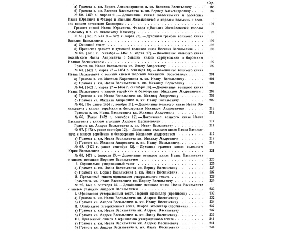 Черепнин Л. В. Духовные и договорные грамоты великих и удельных князей XIV-XVI вв.