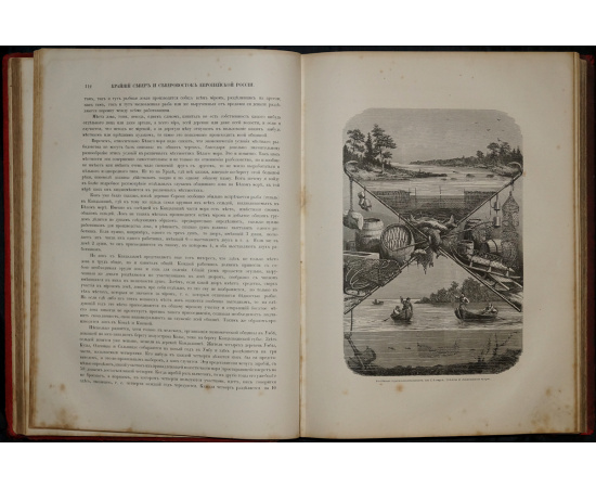 Живописная Россия. Том первый. Северная Россия. В двух частях: Часть первая: Север и северо-восток Европейской России. Озерная или Древне-