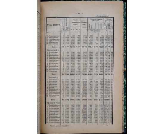 Мирские расходы крестьян за 1881 год.
