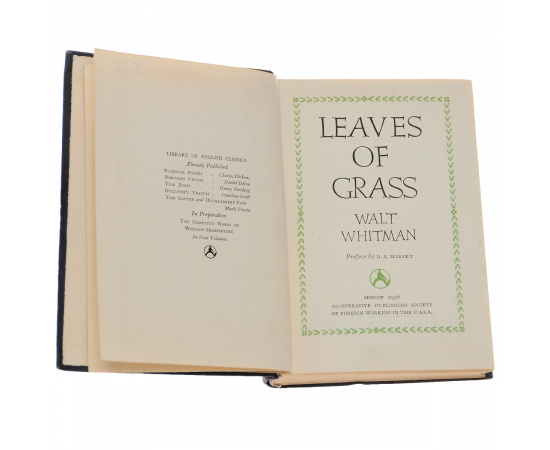 Leaves of Grass книга