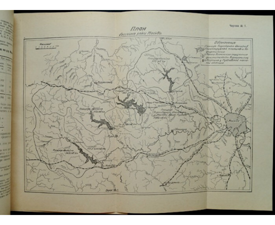 Материалы по изысканию новых источников водоснабжения гор. Москвы. Работы 1927-1929 гг. Том 2. Водоснабжение из водохранилищ на реке Москве и