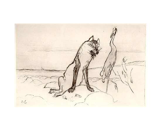 Валентин Александрович Серов. Рисунки к басням И. А. Крылова