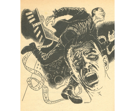 Журнал фантастики "Startling Stories", весна 1954, США