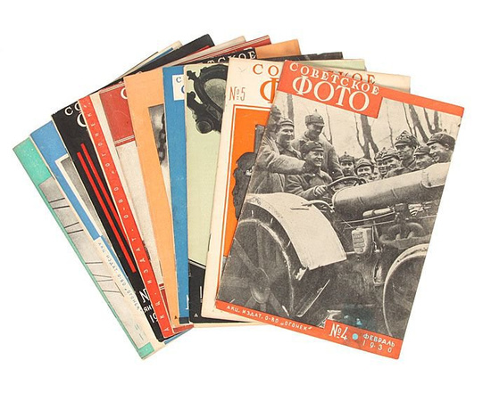 Советское фото. Годовая подшивка журнала за 1930 год