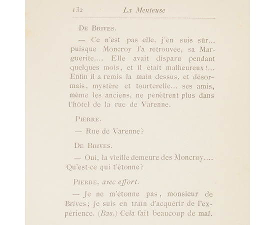 La Menteuse книга