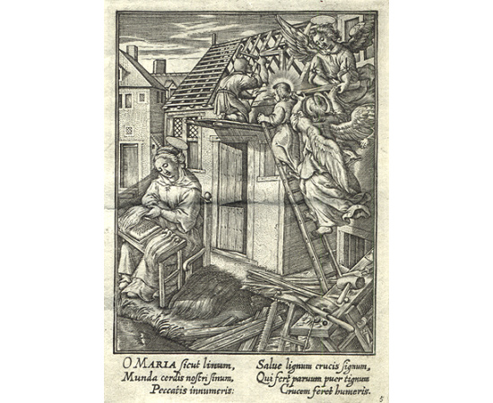 Детство Иисуса Христа: 10 гравюр Иеронима Вирикса (Вьерикса)