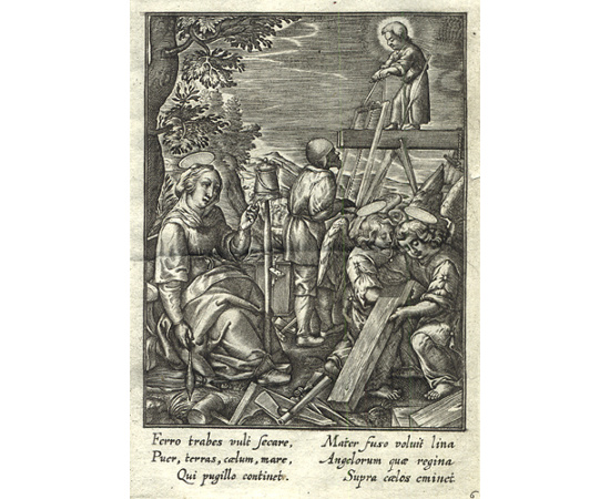 Детство Иисуса Христа: 10 гравюр Иеронима Вирикса (Вьерикса)